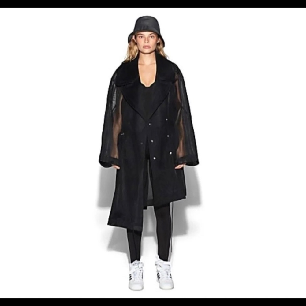 Ivy Park Mesh Trench Jacket NWT! Size S